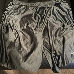 Nike Dri fit gray basketball shorts XL